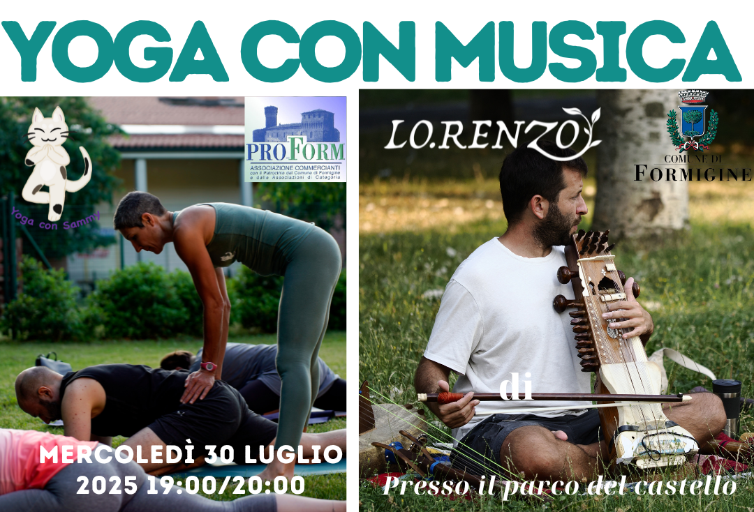 Post yoga e musica con Lorenzo