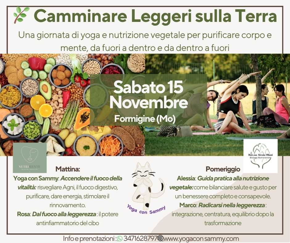 Giornata Yoga e Alimentazione